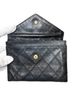 Chanel 100% Leather Black Chanel Bicolore Billfold Leather One size - photo 3