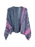 Free People Stripes Blue Pink Casual Sweaters Size S - photo 2