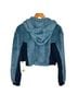 Girlfriend Collective 100% Recycled Polyester 14% Spandex Blue Jacket Size S - photo 2