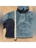 Girlfriend Collective 100% Recycled Polyester 14% Spandex Blue Jacket Size S - photo 9