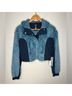 Girlfriend Collective 100% Recycled Polyester 14% Spandex Blue Jacket Size S - photo 4