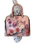Anuschka 100% Leather Floral Pink Leather Satchel One size - photo 1