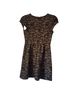 Forever 21 Floral Black Tan Casual Dress Size S - photo 2