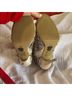 Vera Wang Silver White Boots Size 6 1/2 - photo 4