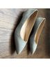 M. Gemi 100% Suede Blue Flats Size 7 - photo 4
