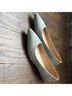 M. Gemi 100% Suede Blue Flats Size 7 - photo 5