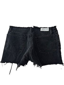 RE/DONE Raw Waist Cut Off Conversion Shorts Jeans (view 2)