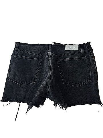 RE/DONE Raw Waist Cut Off Conversion Shorts Jeans (view 2)
