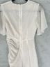 Keepsake 100% Polyester 1% Elastane Solid White Casual Dress Size XS - photo 6