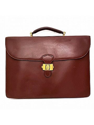 Cartier Cartier business bag, Must line, leather. (view 1)