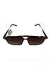 Carolina Lemke Brown Gold Sunglasses One size - photo 11