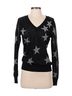 Lovers + Friends Stars Black Silver Pullover Sweater Size XS - photo 1