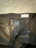 Gap Black Brown Faux Leather Pants Size 28 waist - photo 3
