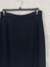 St. John Solid Black Formal Skirt Size 14 - photo 4
