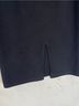 St. John Solid Black Formal Skirt Size 14 - photo 5