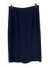 St. John Solid Blue Wool Skirt Size 12 - photo 1
