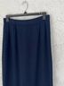 St. John Solid Blue Wool Skirt Size 12 - photo 4