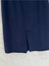 St. John Solid Blue Wool Skirt Size 12 - photo 5