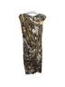 Cache Animal Print Black Brown Casual Dress Size M - photo 3