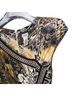 Cache Animal Print Black Brown Casual Dress Size M - photo 4