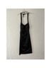 Cache 63% Acetate 35% Nylon 2% Spandex 100% Polyester Solid Black Cocktail Dress Size 4 - photo 5