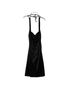 Cache 63% Acetate 35% Nylon 2% Spandex 100% Polyester Solid Black Cocktail Dress Size 4 - photo 2