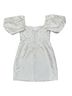 Sachin + Babi 100% Polyester Jacquard Ivory Gold Cocktail Dress Size 6 - photo 2