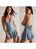 We the Free 100% Cotton Blue Romper Size M - photo 5