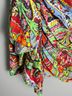 Rhode 100% Cotton Paisley Multi Color Cocktail Dress Size XS - photo 8