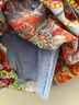 Rhode 100% Cotton Paisley Multi Color Cocktail Dress Size XS - photo 7