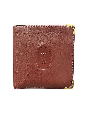 Cartier Cartier Must de Bi-fold Wallet, Line, Calf Leather, 7 318 4 192 (view 1)