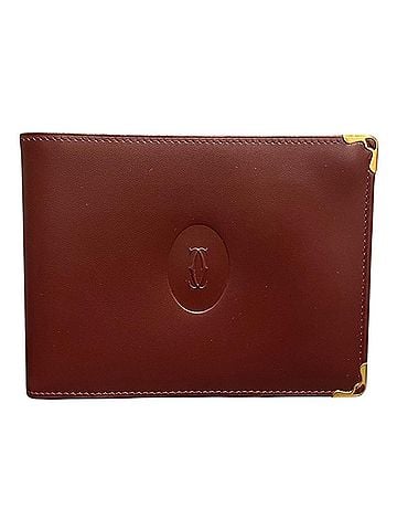 Cartier Cartier wallet, Must Line, leather. (view 1)