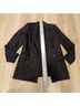 Reformation 100% Linen Black Blazer Size M - photo 5