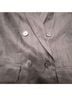 Reformation 100% Linen Black Blazer Size M - photo 8
