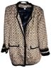 Chico's Gold Black Brown Jacket Size 14 - photo 2