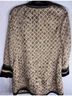Chico's Gold Black Brown Jacket Size 14 - photo 8