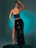Oh Polly 100% Polyester Black Formal Skirt Size 4 - photo 8