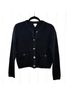 J.Crew 100% Cotton Solid Black Cardigan Size S - photo 9