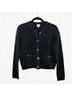 J.Crew 100% Cotton Solid Black Cardigan Size S - photo 4
