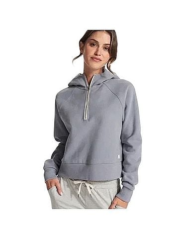 Vuori Restore Half Zip Hoodie Long Sleeve Top (view 1)
