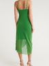 ALLSAINTS Green Cocktail Dress Size 6 - photo 5