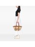 Céline 100% Raffia Brown Medium Raffia Gridded Classic Panier Tote One size - photo 2