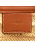 Céline 100% Raffia Brown Medium Raffia Gridded Classic Panier Tote One size - photo 6