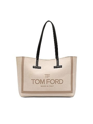 Tom Ford Small Canvas T Tote (view 1)