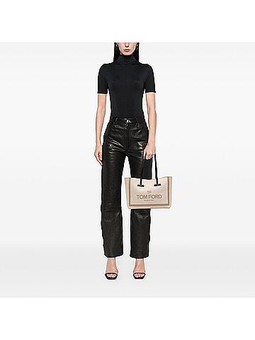 Tom Ford Small Canvas T Tote (view 2)