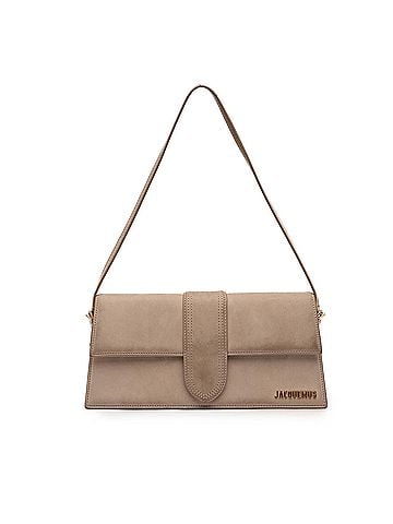 Jacquemus Suede Le Bambino Long Shoulder Bag (view 1)
