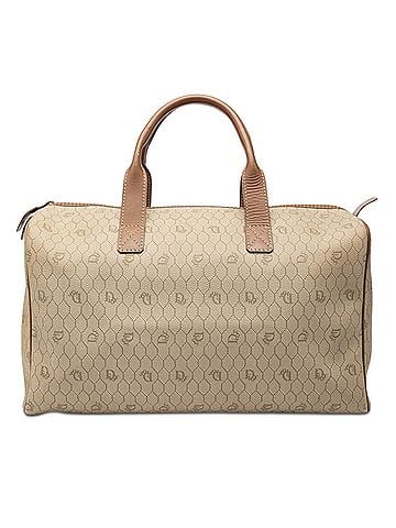 Dior Honeycomb Coated Canvas Boston Bag (view 1)