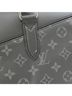 Louis Vuitton 100% Coated Canvas Brown Black Louis Vuitton Monogram Eclipse Briefcase Explorer M40566 Handbag One size - photo 4