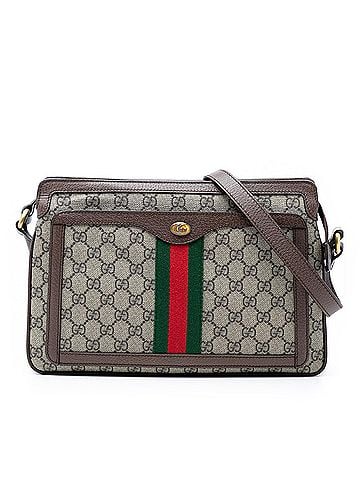 Gucci Medium GG Supreme Web Ophidia Crossbody (view 1)