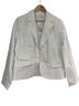 Ann Taylor LOFT Stripes White Blazer Size 14 - photo 1